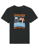 pentru pasionații de înot - Train Hard and Swim Fast Tricou mânecă scurtă Unisex Rocker