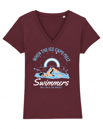 When the Ice Caps Melt, Swimmers Will Rule the World 2 Burgundy