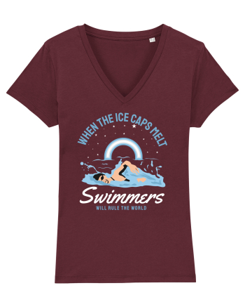 When the Ice Caps Melt, Swimmers Will Rule the World 2 Burgundy