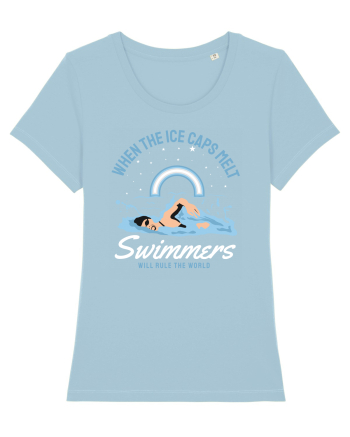 When the Ice Caps Melt, Swimmers Will Rule the World 2 Sky Blue