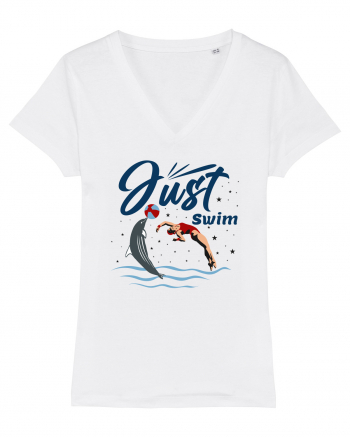 pentru pasionații de înot - Just Swim White