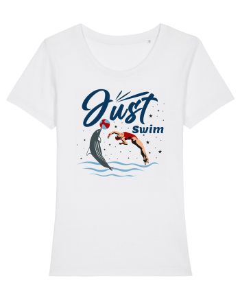 pentru pasionații de înot - Just Swim White