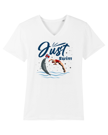 pentru pasionații de înot - Just Swim White