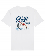 pentru pasionații de înot - Just Swim Tricou mânecă scurtă Unisex Rocker