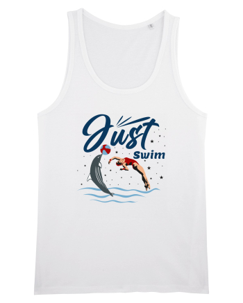 pentru pasionații de înot - Just Swim White