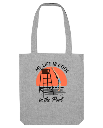 pentru pasionații de înot - My Life is Cool in the Pool Heather Grey