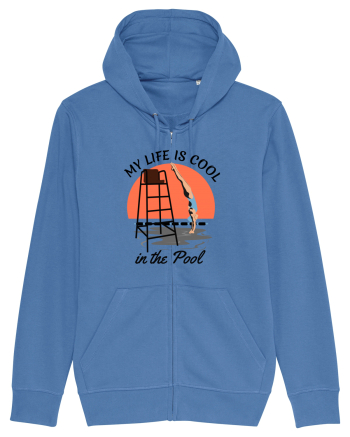 pentru pasionații de înot - My Life is Cool in the Pool Bright Blue