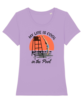 pentru pasionații de înot - My Life is Cool in the Pool Lavender Dawn