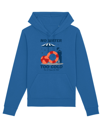 pentru pasionații de înot - No Water Too Cold for a Team So Hot Royal Blue