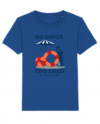 pentru pasionații de înot - No Water Too Cold for a Team So Hot Majorelle Blue