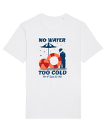 pentru pasionații de înot - No Water Too Cold for a Team So Hot Tricou mânecă scurtă Unisex Rocker
