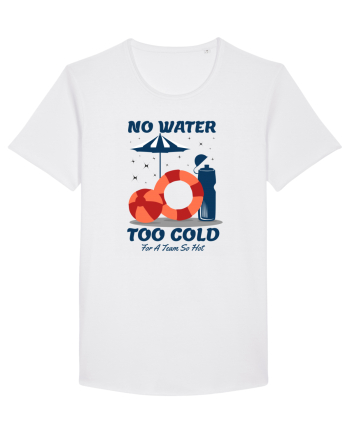 pentru pasionații de înot - No Water Too Cold for a Team So Hot White