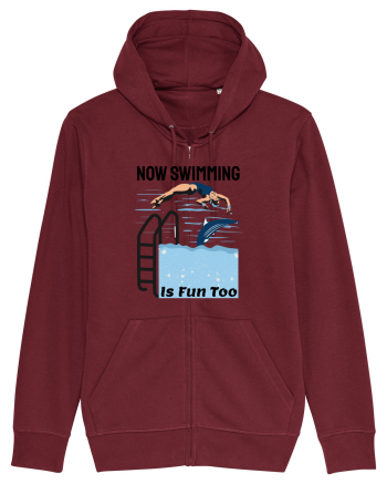pentru pasionații de înot - Now Swimming is Fun Too Burgundy