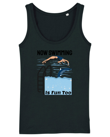 pentru pasionații de înot - Now Swimming is Fun Too Black