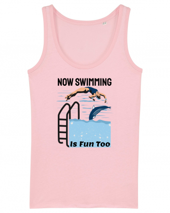 pentru pasionații de înot - Now Swimming is Fun Too Cotton Pink