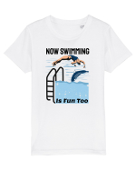 pentru pasionații de înot - Now Swimming is Fun Too Tricou mânecă scurtă  Copii Mini Creator