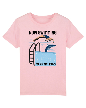 pentru pasionații de înot - Now Swimming is Fun Too Cotton Pink