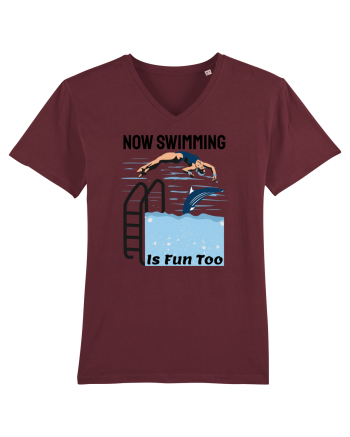 pentru pasionații de înot - Now Swimming is Fun Too Burgundy