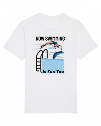 pentru pasionații de înot - Now Swimming is Fun Too White