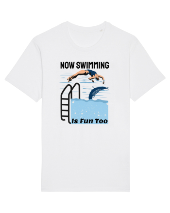 pentru pasionații de înot - Now Swimming is Fun Too White