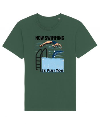 pentru pasionații de înot - Now Swimming is Fun Too Bottle Green
