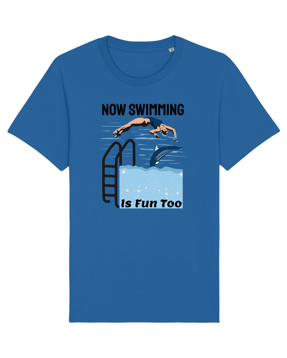 Tricou mânecă scurtă Unisex Rocker Royal Blue
