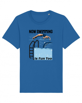 pentru pasionații de înot - Now Swimming is Fun Too Royal Blue