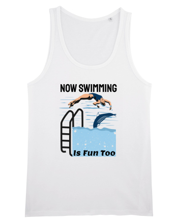 pentru pasionații de înot - Now Swimming is Fun Too White