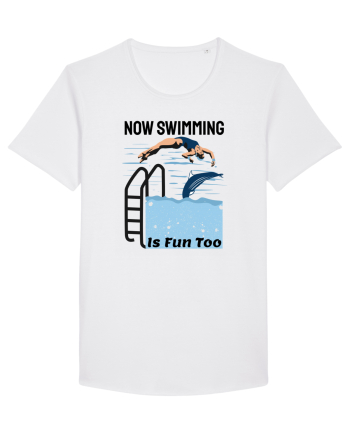 pentru pasionații de înot - Now Swimming is Fun Too White