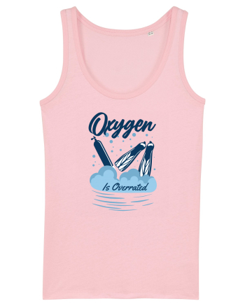 pentru pasionații de înot - Oxygen is Overrated Cotton Pink