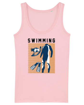 pentru pasionații de înot - Swimming Cotton Pink