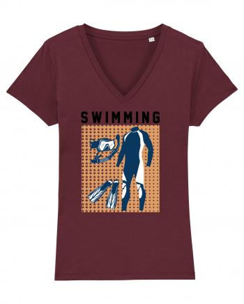 pentru pasionații de înot - Swimming Burgundy