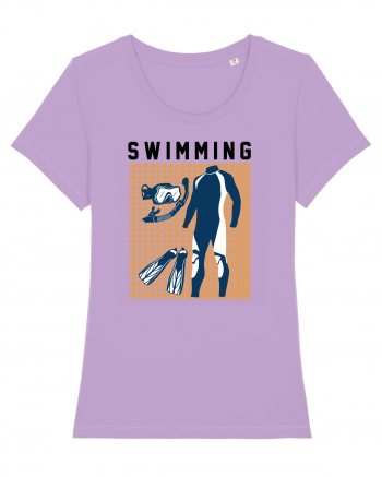 pentru pasionații de înot - Swimming Lavender Dawn
