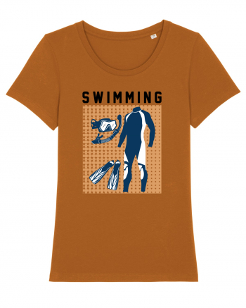 pentru pasionații de înot - Swimming Roasted Orange