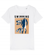 pentru pasionații de înot - Swimming Tricou mânecă scurtă  Copii Mini Creator