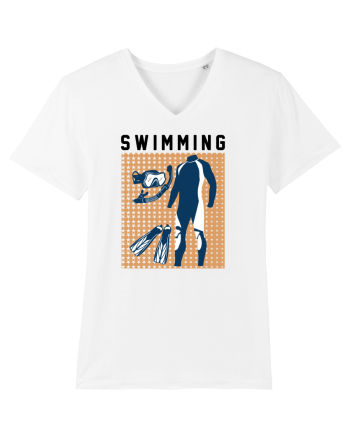 pentru pasionații de înot - Swimming White