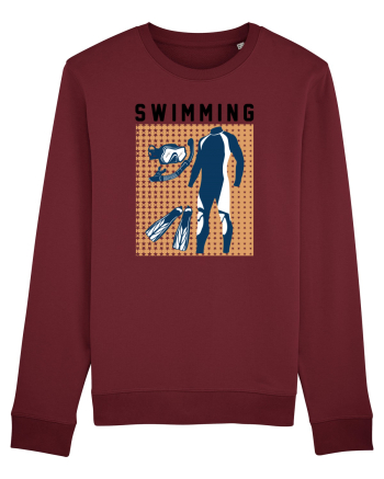 pentru pasionații de înot - Swimming Burgundy