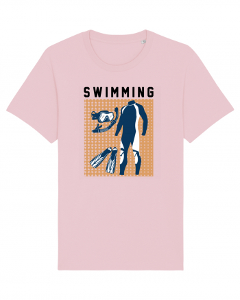 pentru pasionații de înot - Swimming Cotton Pink