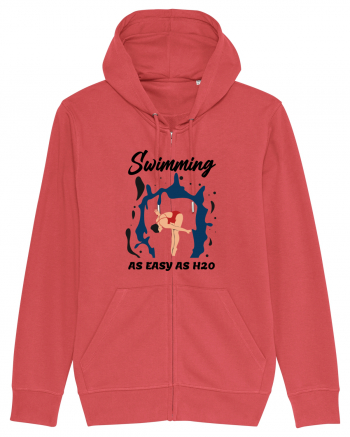 pentru pasionații de înot - Swimming is as Easy as h20 Carmine Red