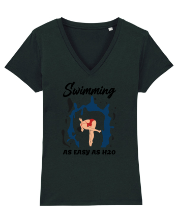 pentru pasionații de înot - Swimming is as Easy as h20 Black