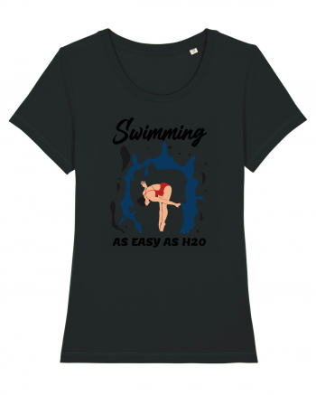 pentru pasionații de înot - Swimming is as Easy as h20 Black
