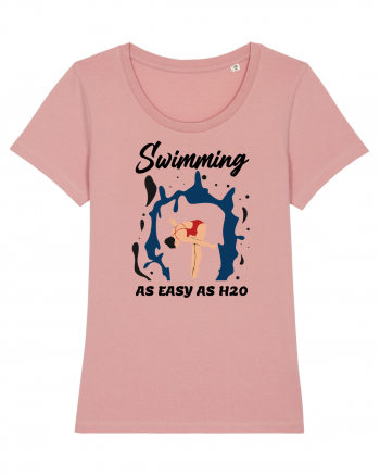 pentru pasionații de înot - Swimming is as Easy as h20 Canyon Pink