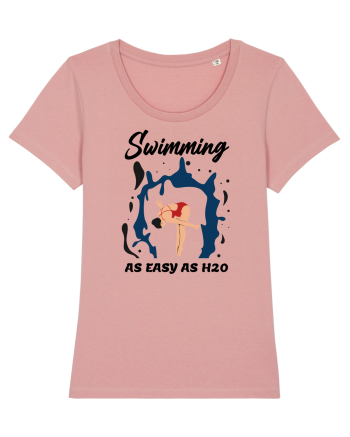 pentru pasionații de înot - Swimming is as Easy as h20 Canyon Pink