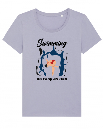 pentru pasionații de înot - Swimming is as Easy as h20 Lavender