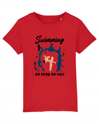 pentru pasionații de înot - Swimming is as Easy as h20 Red