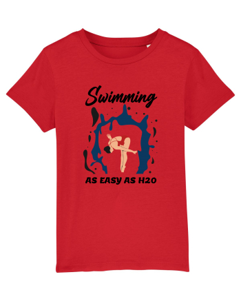 pentru pasionații de înot - Swimming is as Easy as h20 Red