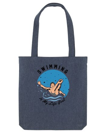 pentru pasionații de înot - Swimming is My Life Goal Midnight Blue