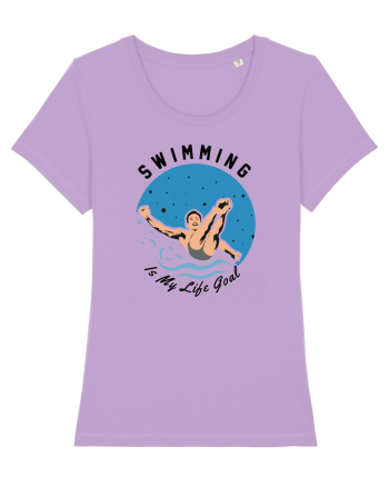 pentru pasionații de înot - Swimming is My Life Goal Lavender Dawn