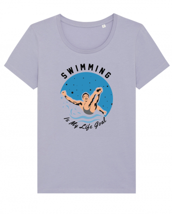 pentru pasionații de înot - Swimming is My Life Goal Lavender