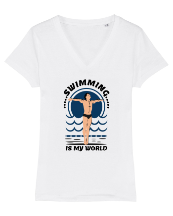 pentru pasionații de înot - Swimming is My World White